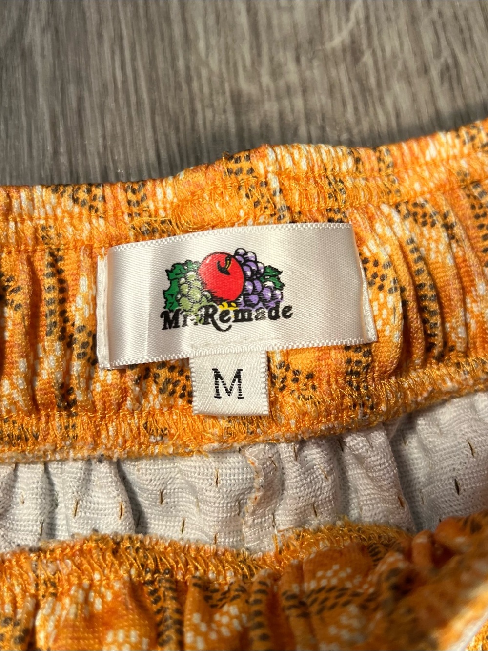 Mr Remade Shorts Mens All Over Luxury Designer Logo Print Monogram M Mesh 5.5” - Picture 3 of 7